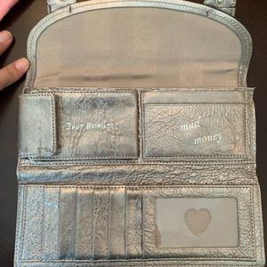 Juicy couture pewter wallet